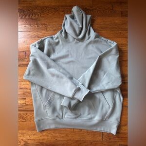 Fabletics Go To Hoodie Oversized Sage Green Large